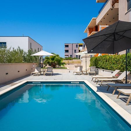Sea Bay View Apartment - Appartement Avec Piscine Et Magnifique Vue Sur Mer Sveti Filip i Jakov Exterior photo